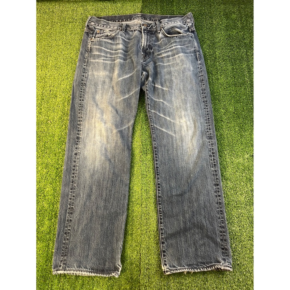 7 For All Mankind Austyn Relaxed Straight Jeans Blue Mens 36 Made in USA